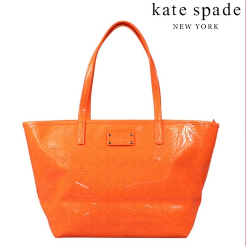 Kate Spade Metro Harmony Tote Neon Orange